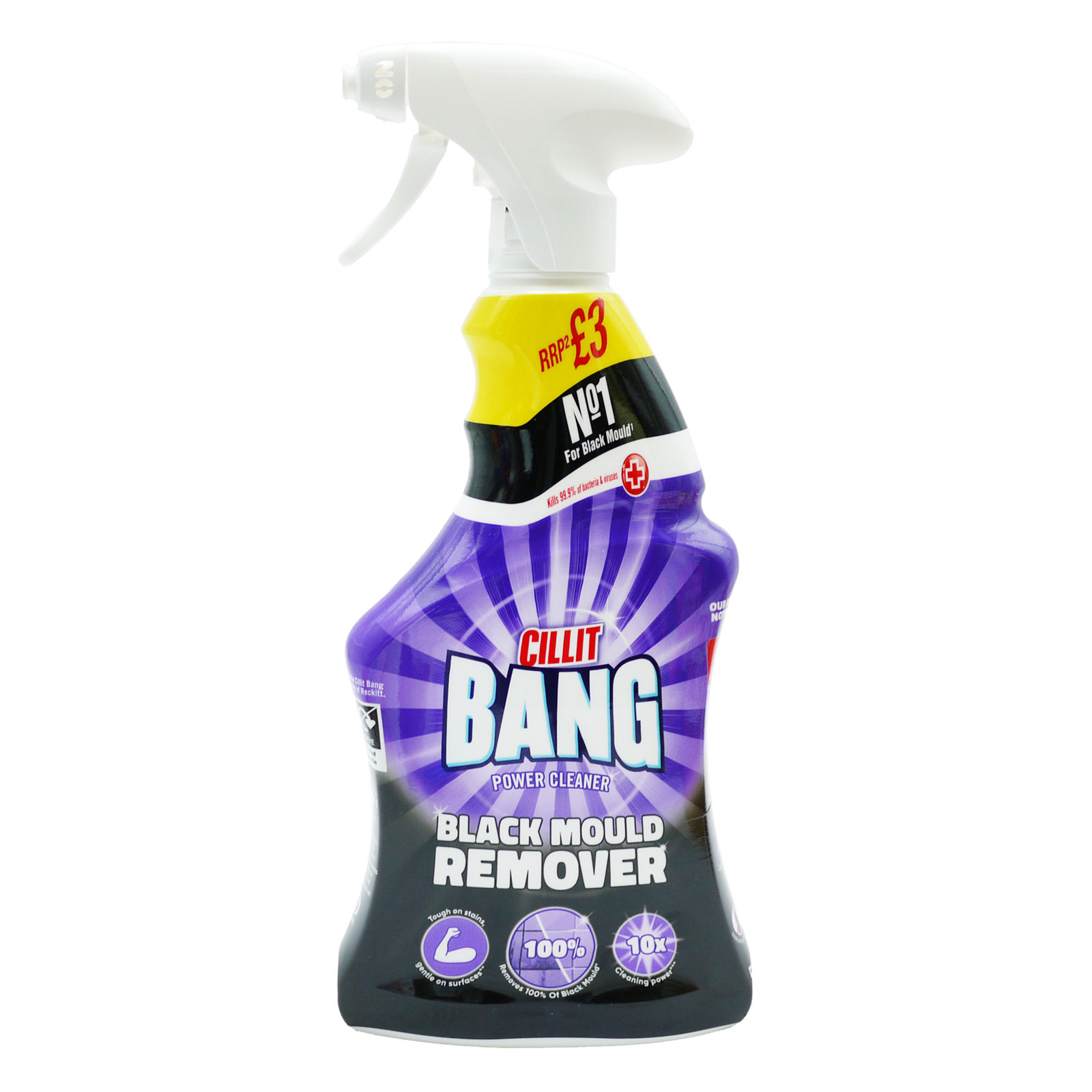 Cillit Bang Black Mould Remover Spray 500ml | Affordable & Durable - Product Image Cillit Bang Black Mould Remover Spray 500ml | Affordable & Durable - Product Image